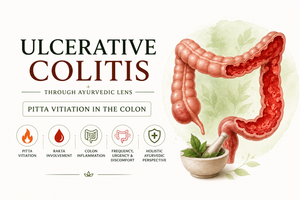 Ulcerative Colitis and Pitta Vitiation in the Colon: An Ayurvedic Perspective