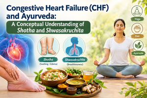 Congestive Heart Failure (CHF) and Ayurveda: A Conceptual Understanding of Shotha and Shwasakruchita